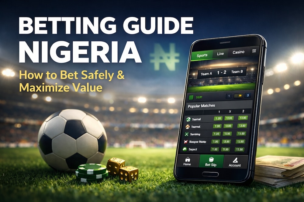 Betting Guide Nigeria (2026): How to Bet Safely, Pick Trusted Bookmakers & Maximize Value